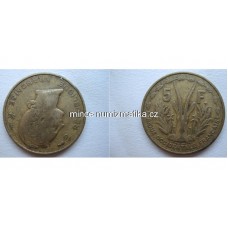 5 Francs 1956 Union française západní Afrika